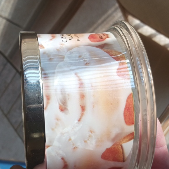 Candle set/homeworx by slatkin cinnamon- vanilla,4 wicks, New Scent,, set of 2 - Picture 6 of 11